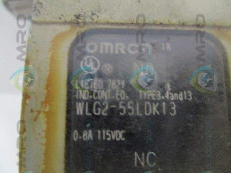 OMRON WLG2-55LDK13 LIMIT SWITCH UNMP