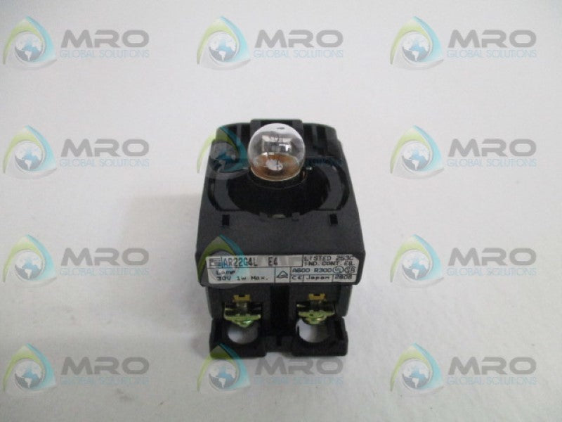 FUJI ELECTRIC AR22G4LE4 PUSHBUTTON BODY (AS PICTURED) NSNP