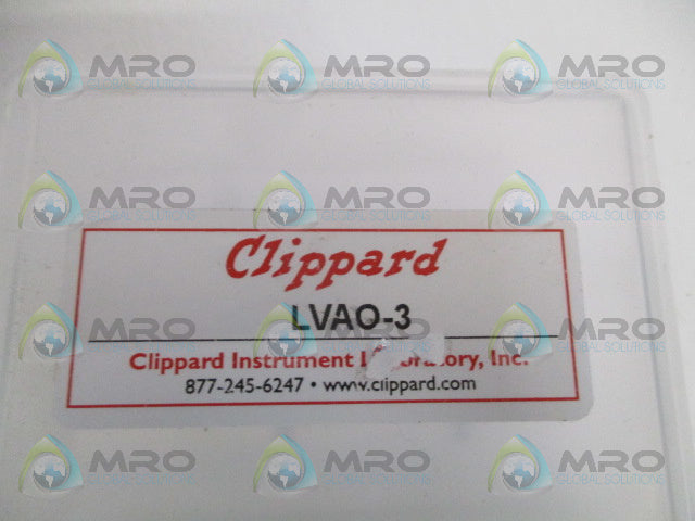 CLIPPARD LVAO-3 LIMIT VALVE * NEW IN ORIGINAL PACKAGE *
