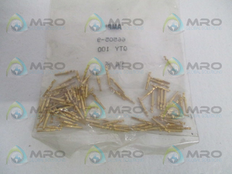 AMP 66505-9 CRIMP CONNECTOR (QTY 100) * NEW IN FACTORY BAG *