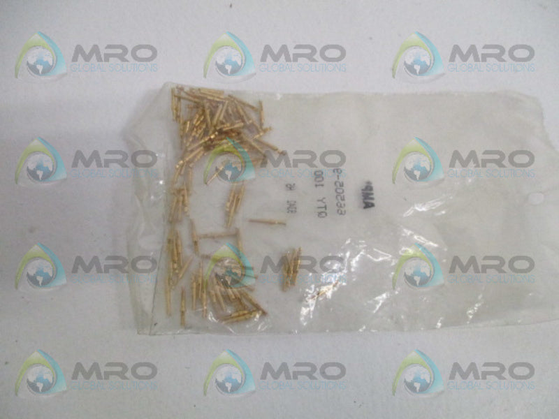 AMP 66505-9 CRIMP CONNECTOR (QTY 100) * NEW IN FACTORY BAG *