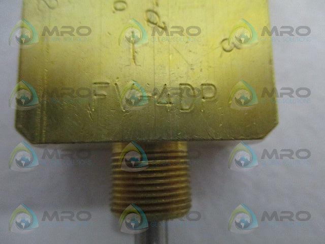 CLIPPARD FV-4DP PNEUMATIC PLUNGER VALVE * NEW IN ORIGINAL PACKAGE *