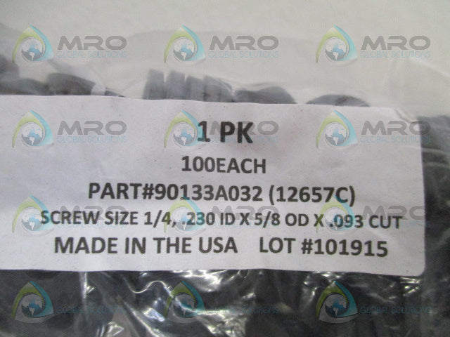 INDUSTRIAL MRO 90133A032 GASKET (PKG. OF 100) *NEW IN FACTORY BAG*