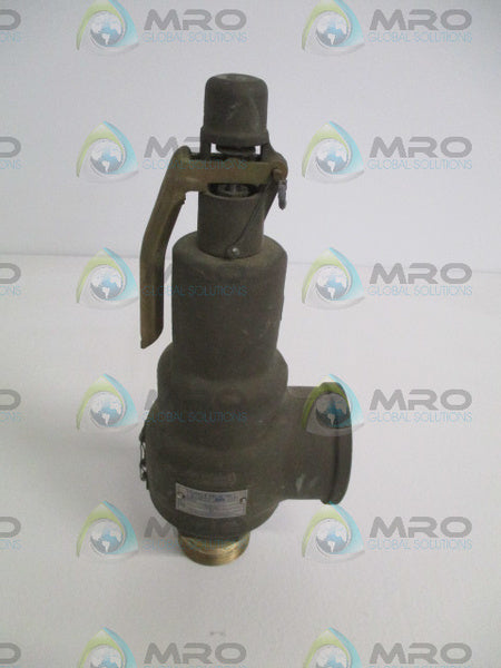 KUNKLE 6010JH PRESSURE RELIEF VALVE 2" *USED*