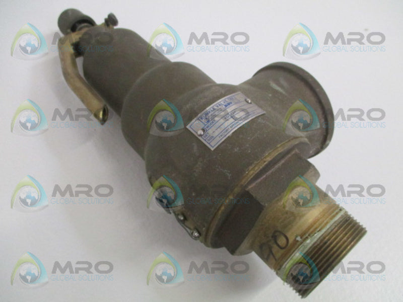 KUNKLE 6010JH PRESSURE RELIEF VALVE 2" *USED*