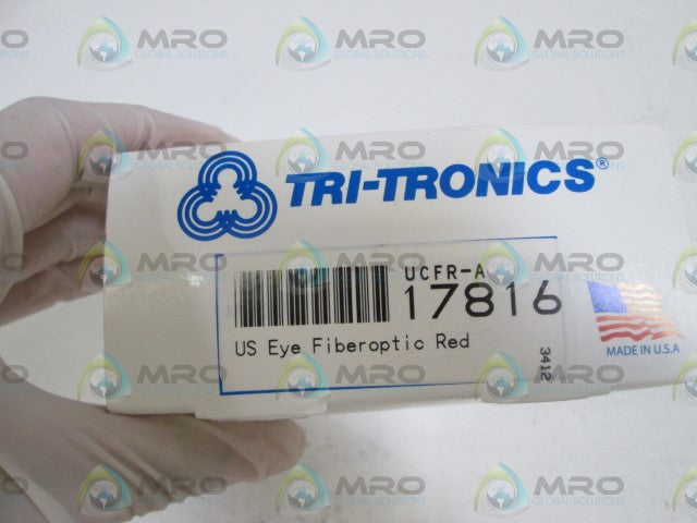 TRI-TRONICS PHOTOELECTRICX FIBER OPTIC UCFR-A *NEW IN BOX*