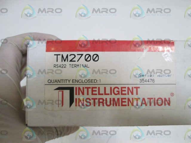 INTELLIGENT INSTRUMENTATION TM2700 *NEW IN BOX*