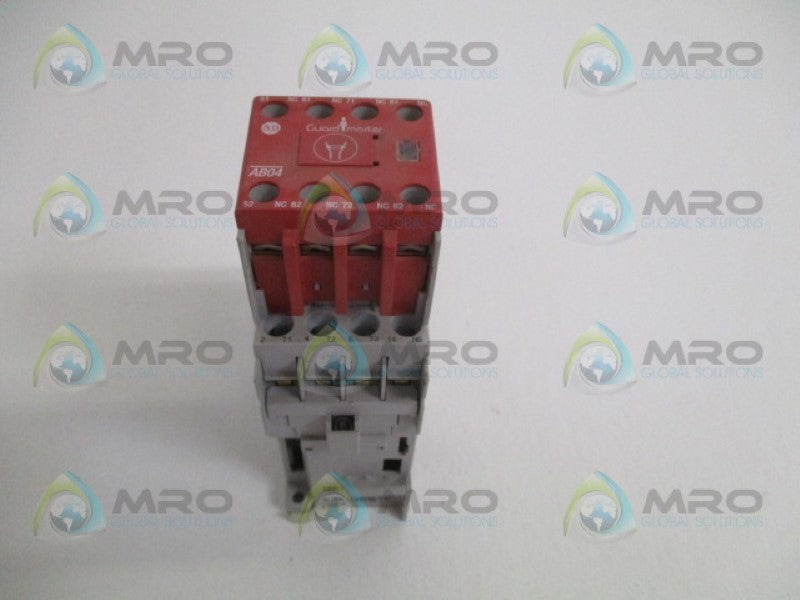 ALLEN BRADLEY GUARDMASTER 100S-C12DJ24BC SER. A CONTACTOR 24V(AS PIC.)  UNMP