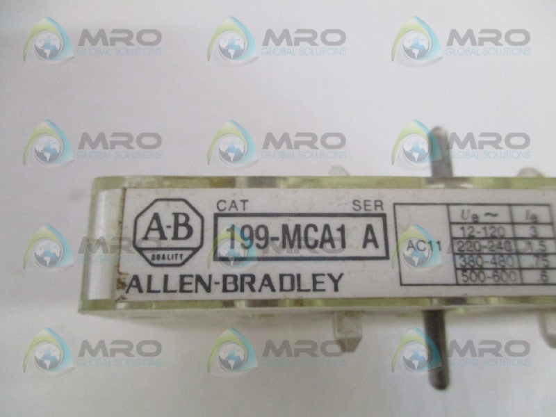 INDUSTRIAL SPARE PART 199-MCA1 SER. A MECHANICAL INTERLOCK  UNMP
