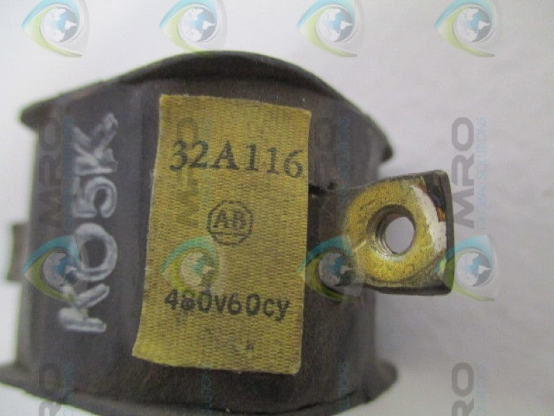 INDUSTRIAL SPARE PART 32A116 COIL 480V  UNMP