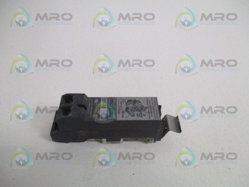 ALLEN BRADLEY 595-AB SER. B SIZE 0-5 AUXILARY CONTACT *USED*