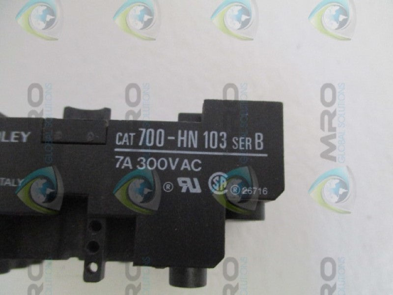 INDUSTRIAL SPARE PART 700-HN103 SER. B  UNMP