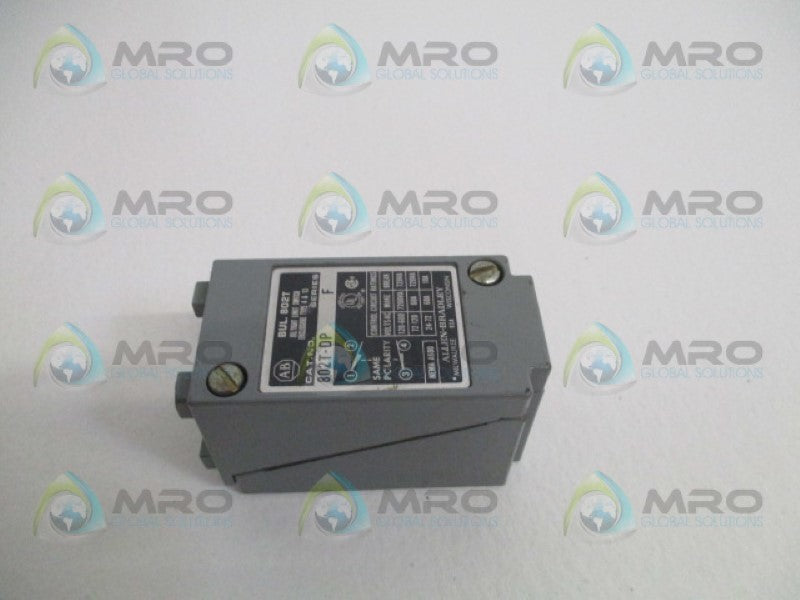INDUSTRIAL SPARE PART 802T-DP SER. F (AS PICTURED)  UNMP
