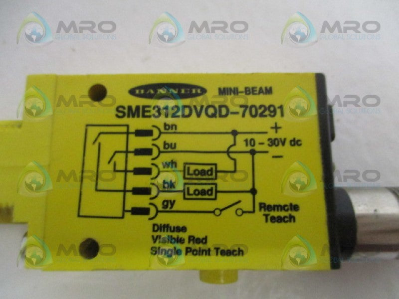 BANNER ENGINEERING SME312DVQD-70291 10-30VDC UNMP