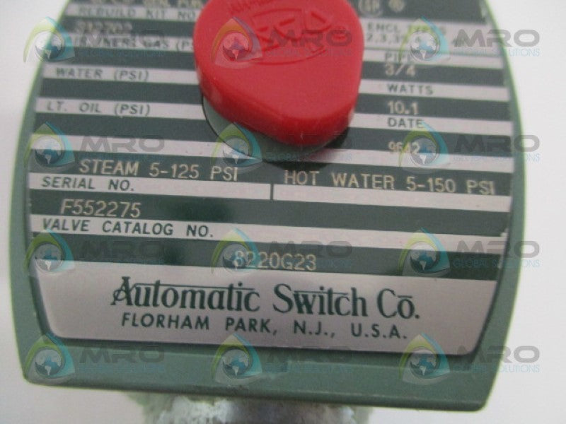 ASCO 8220G23 SOLENOID VALVE  UNMP