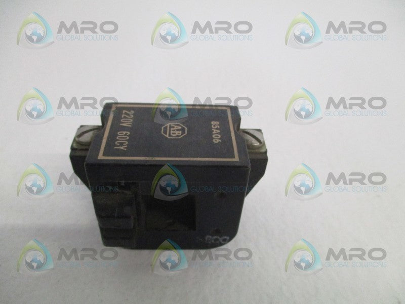 INDUSTRIAL SPARE PART 85A06 COIL 220V  UNMP