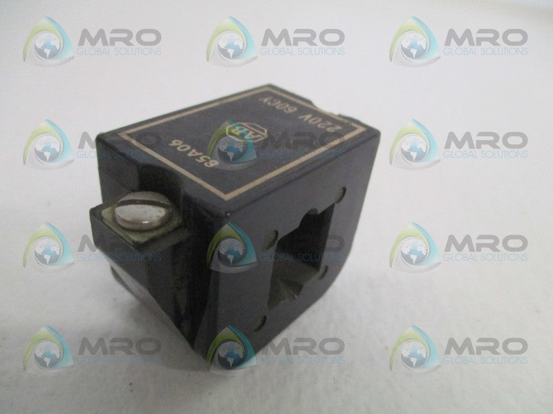 INDUSTRIAL SPARE PART 85A06 COIL 220V  UNMP