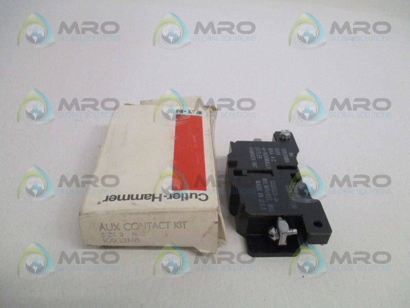 CUTLER HAMMER 10933H8 AUXILIARY CONTACT KIT (MISSING ACCESS.)  NSMP