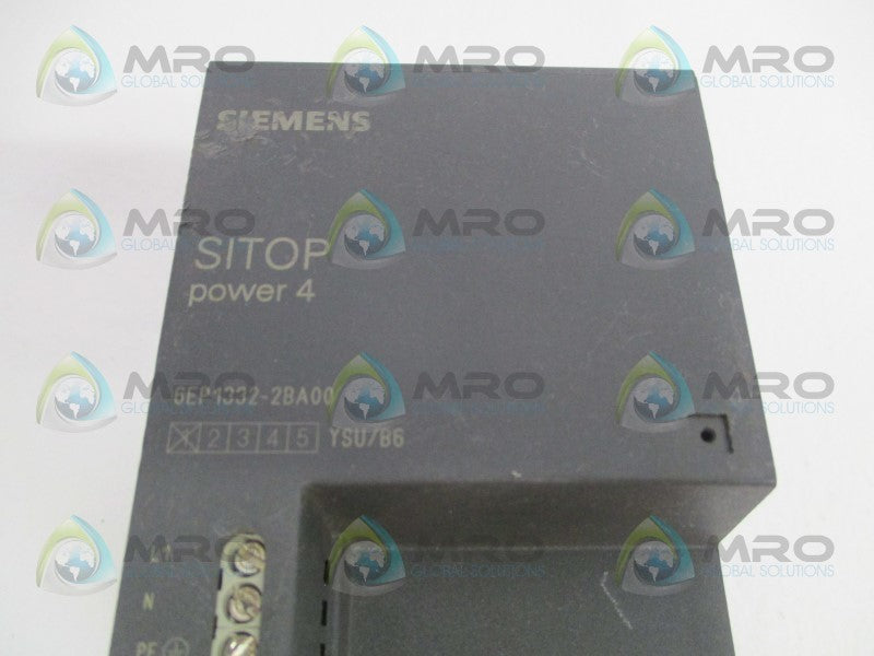 SIEMENS SITOP POWER 4 6EP1332-2BA00 POWER SUPPLY *NEW NO BOX*