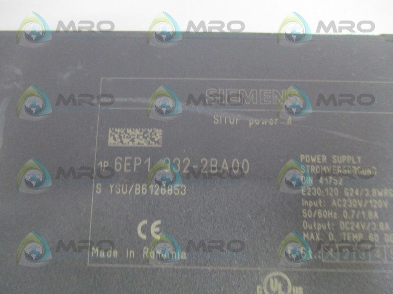 SIEMENS SITOP POWER 4 6EP1332-2BA00 POWER SUPPLY *NEW NO BOX*