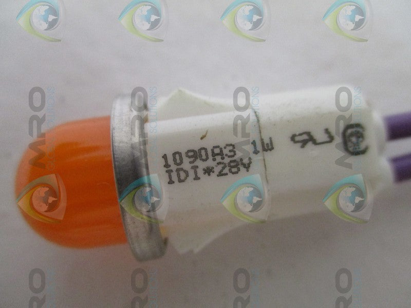 IDI 1090A3 AMBER INDICATION PILOT LIGHT NSNP