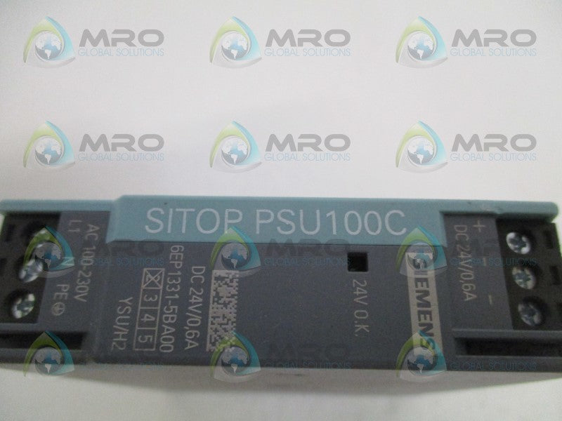 SISMENS SITOP PSU100C 6EP1331-5BA00 POWER SUPPLY NSNP