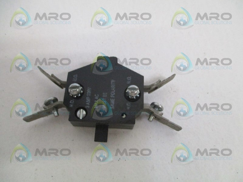 CUTLER HAMMER 10-3654-7 AUXILIARY CONTACT  UNMP