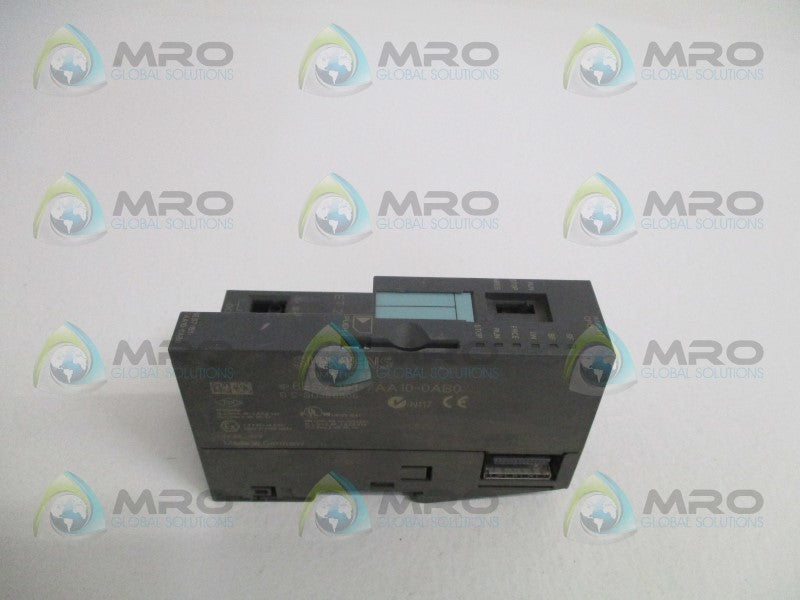 SIEMENS SIMATIC S7 6ES7151-7AA10-0AB0 INTERFACE MODULE (AS PICTURED) *USED*