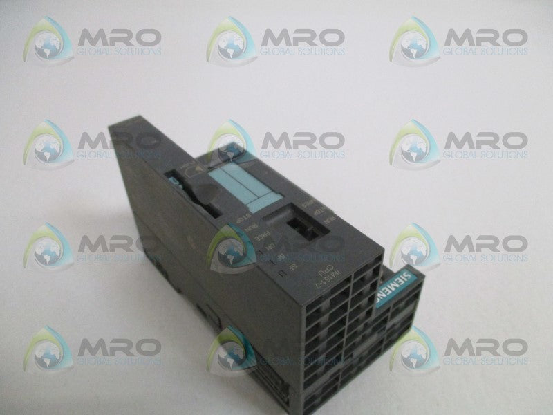 SIEMENS SIMATIC S7 6ES7151-7AA10-0AB0 INTERFACE MODULE (AS PICTURED) *USED*