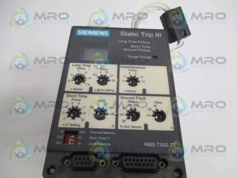 SIEMENS RMS-TSIG-TZ 18-483-905-509 STATIC TRIP III UNIT *NEW NO BOX*
