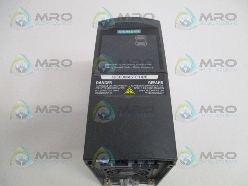 SIEMENS MICROMASTER 420 6SE6420-2UC12-5AA1 AC DRIVE *NEW NO BOX*