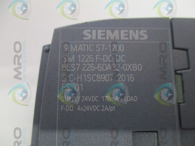 SIEMENS SIMATIC S7-1200 6ES7226-6DA32-0XB0 DIGITAL OUTPUT MODULE *USED*