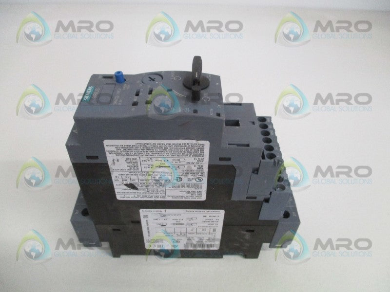 SIEMENS SIRIUS 3RA6120-1BB32 MOTOR STARTER (AS PICTURED) *NEW NO BOX*