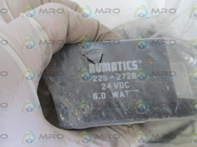 NUMATICS COIL ASSEMBLY 225-272B 24VDC *NEW IN FACTORY BAG*