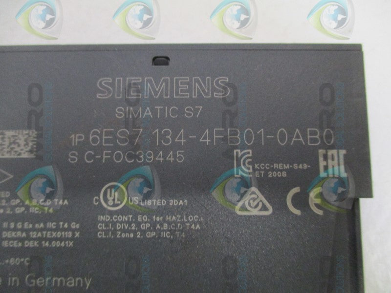 SIEMENS SIMATIC S7 6ES7134-4FB01-0AB0 ANALOG INPUT MODULE *NEW NO BOX*