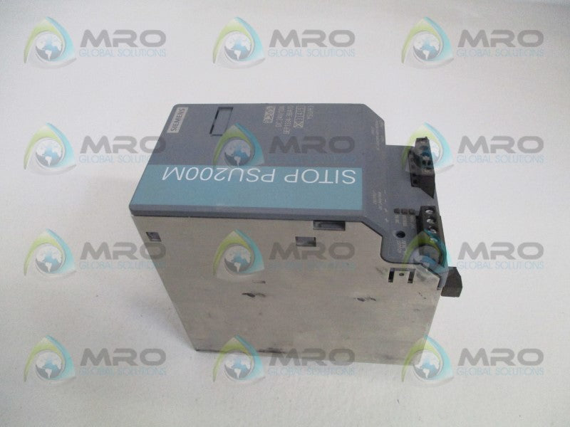 SIEMENS SITOP PSU200M 6EP1334-3BA10 POWER SUPPLY *USED*
