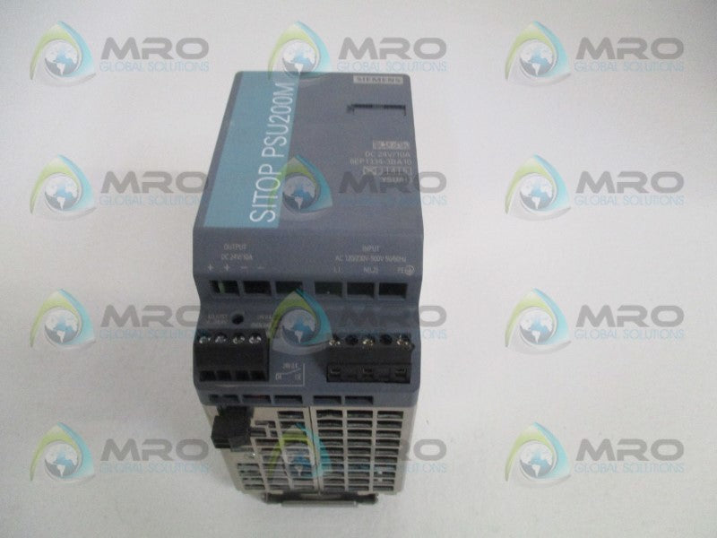 SIEMENS SITOP PSU200M 6EP1334-3BA10 POWER SUPPLY *USED*