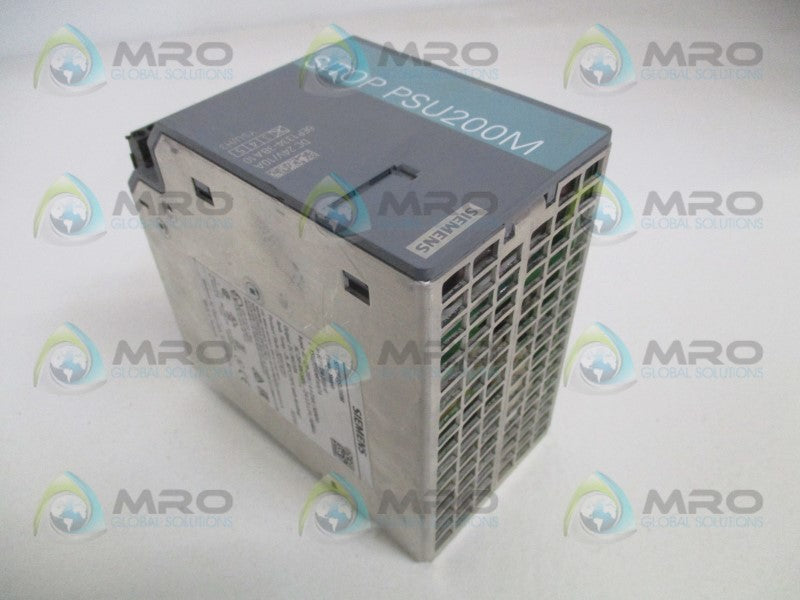 SIEMENS SITOP PSU200M 6EP1334-3BA10 POWER SUPPLY *USED*