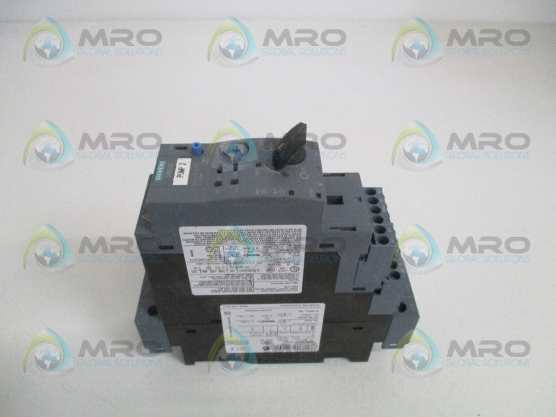 SIEMENS SIRIUS 3RA6120-1EP32 MOTOR STARTER 8-32A *USED*
