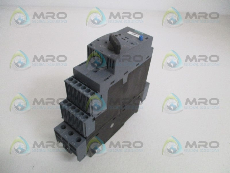 SIEMENS SIRIUS 3RA6120-1EP32 MOTOR STARTER 8-32A *USED*