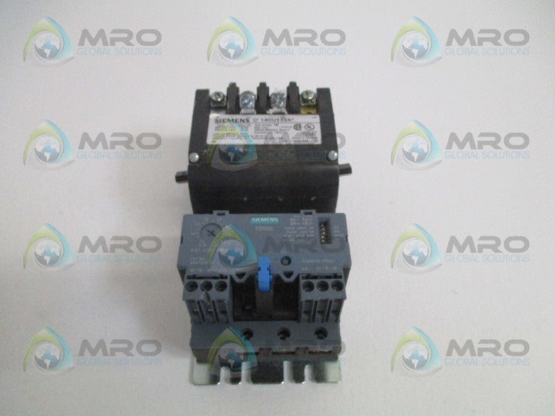 SIEMENS 14CU+32A/3UB8113-4BB2/75D73070F STARTER(0.75-3.4A)(AS PICTURED) UNMP