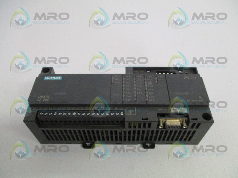 SIEMENS SIMATIC S7-200 6ES7214-1BC10-0XB0 MODULE (REMANUFACTURED)