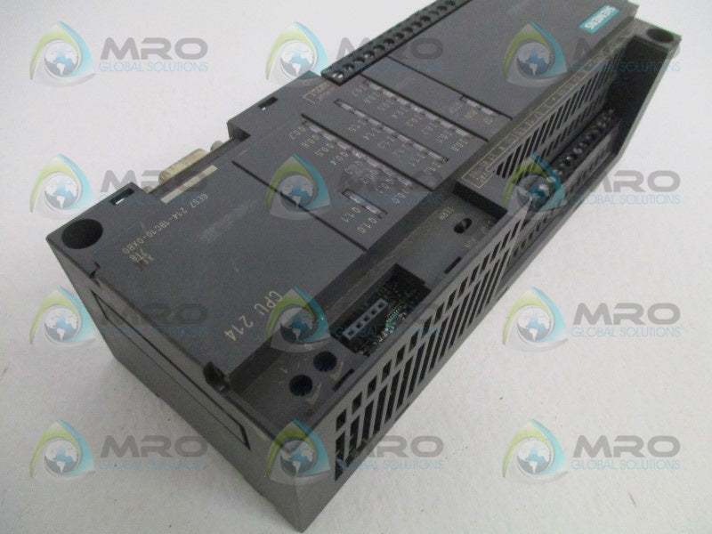 SIEMENS SIMATIC S7-200 6ES7214-1BC10-0XB0 MODULE (REMANUFACTURED)
