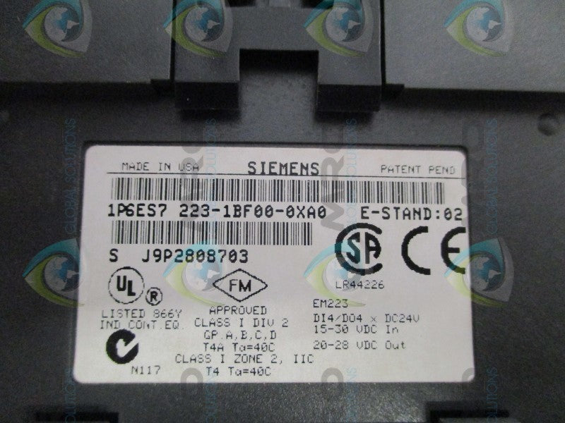 SIEMENS SIMATIC S7 6ES7223-1BF00-0XA0 I/O EXPANSION MODULE  NSNP