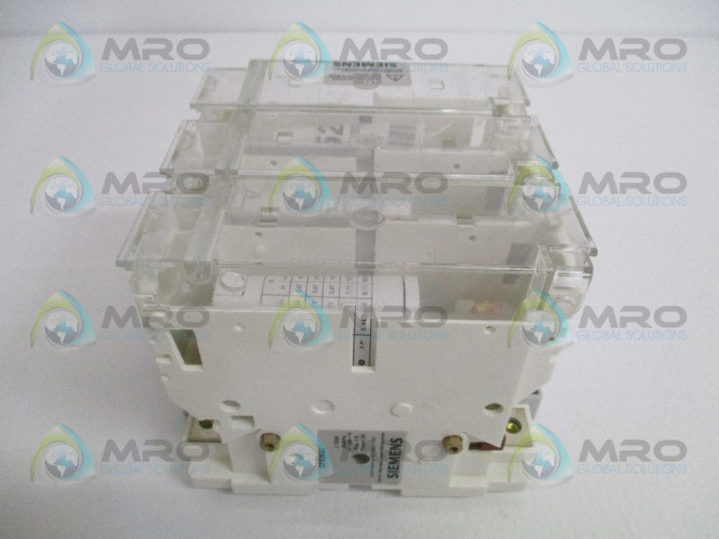 SIEMENS CFS363J ROTARY DISCONNECT SWITCH (MISSING ACCESSORIES) *NEW NO BOX*