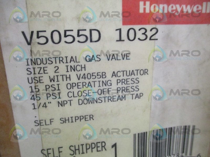 HONEYWELL V5055D1032 INDUSTRIAL GAS VALVE 2" *NEW IN BOX*