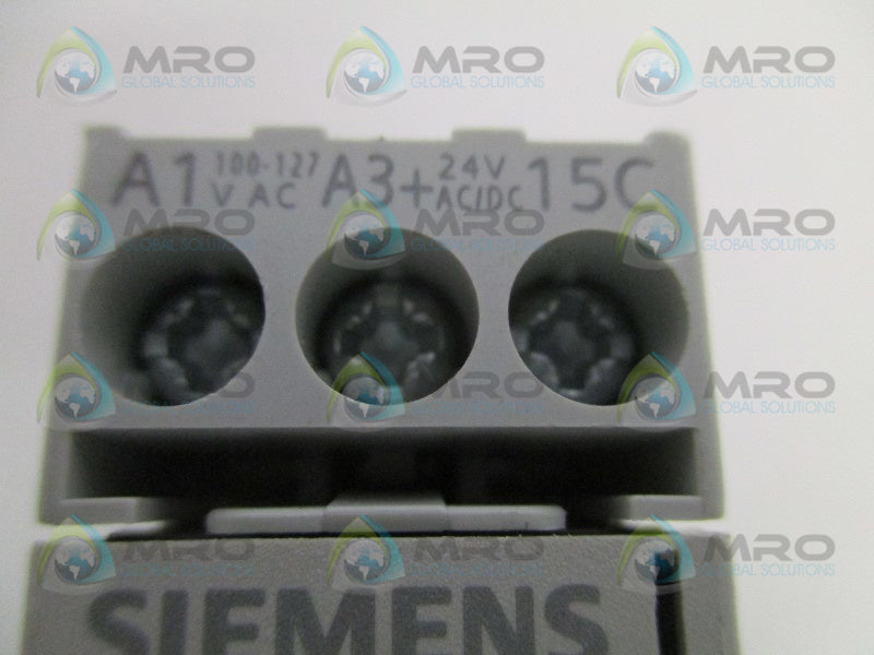 SIEMENS 3RP1525-1AQ30 TIMING RELAY 5-100% (AS PICTURED) *NEW NO BOX*