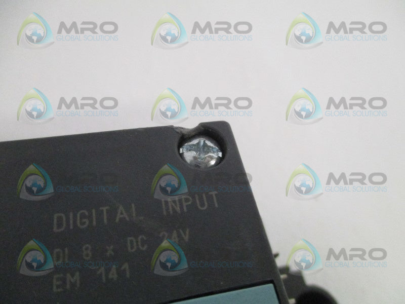 SIEMENS 6ES7141-1BF31-0XA0 INPUT MODULE (AS PICTURED) *NEW NO BOX*
