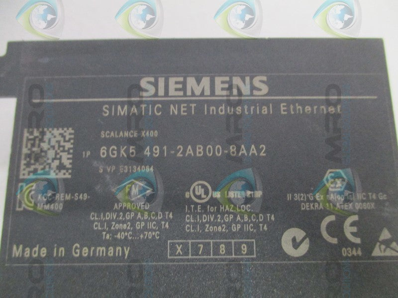 SIEMENS SIMATIC 6GK5491-2AB00-8AA2 ETHERNET *NEW NO BOX*