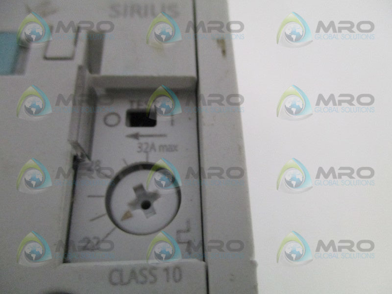 SIEMENS 3RU1136-4EB0 OVERLOAD RELAY 22-32A *USED*